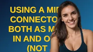 Arduino: Using a MIDI connector both as MIDI In and Out (not simultaneously)