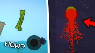 FLYING MELON! STRANGE THINGS in Melon Playground...