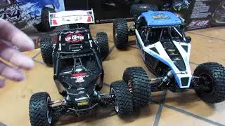 Let's Compare:  Team Losi Tenacity vs. Lasernut  RC buggies