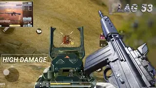 0 RECOIL in LONG RANGE + HIGH DAMAGE | BEST LAG 53 GUNSMITH CODM BR | CODM BR GAMEPLAY