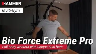 BioForce Extreme Pro | Full body workout with unique dual bars | HAMMER