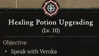 Diablo 4 - Healing Potion Upgrade Priority Quest