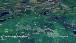 История поселка Блю-Лейк, округ Калкаска, штат Мичиган.