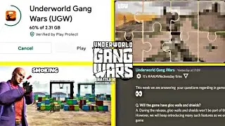 ugw finally reveal new thing | ugw | underworld gang wars | ugw news today | u g w | sujal gaming