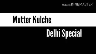 Mutter Kulcha | Chole Kulcha | Street Food Masala Kulche Delhi Street Food