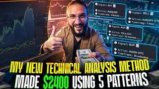 MY NEW TECHNICAL ANALYSIS METHOD &mdash; MADE $2400 USING 5 PATTERNS. BINARY OPTIONS TUTORIAL