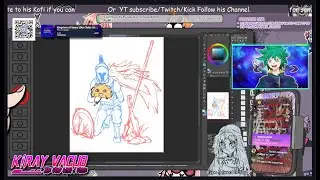 【 Support Small Streamer/#Artist/#Vtuber 】 Animated reactive Art comm for @spartantaco9895