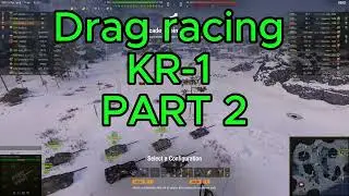 Drag racing KR-1, Part 2 #wot