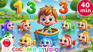 Песенка про счет «Живые рыбки» | Развлекательная игра для дошкольников