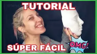 🎉TUTORIAL S&uacute;per F&Aacute;CIL y R&Aacute;PIDO👏| Molde de tu CARA🤪