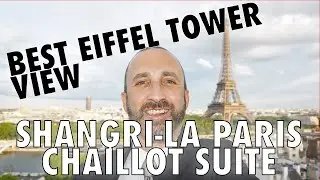 KILLER EIFFEL TOWER VIEWS FROM THE BEST HOTEL SUITE IN PARIS - SHANGRI-LA