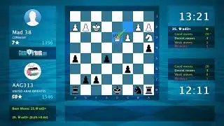 Chess Game Analysis: Mad 38 - AAG313, 0-1 (By ChessFriends.com)