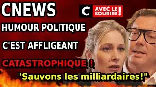 CNEWS se lance dans l'humour politique et c'est catastrophique de cringe !!