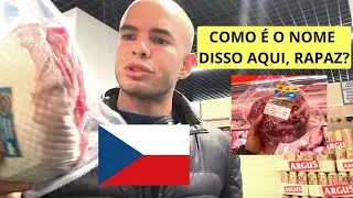 Fiz a DIETA DA SELVA num supermercado em PRAGA, NA REP&Uacute;BLICA TCHECA!