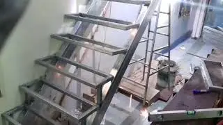 HƯỚNG DẨN CÁCH  ĐO VÀ LÀM CẦU THANG LAN CAN  SẮT CHO NHÀ TIỀN CHẾ CHO THỢ MỚI VÀO NGHỀ