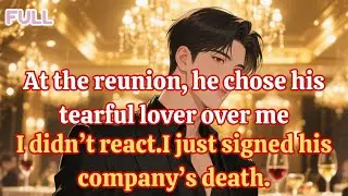 At the reunion, he chose his tearful lover over me I didn’t react I just signed his company’s death