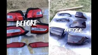 DIY Tinting Your Tail Lights With Rustoleum