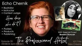 The Professional Artist - REPLAY - Art Careers with Braden Duncan