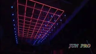 JUN PRO show room Madrix Pixel LED 3D cube , Digital LED , LED strip , Programing , Mapping , ArtNet