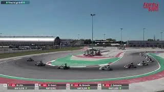 Rotax Max Euro Trophy 2019 Adria Senior Heat 1 A-B