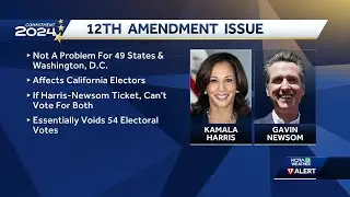 Why the 12th Amendment would complicate a Harris-Newsom ticket
