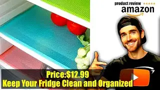 Buy 9 Pack Refrigerator Mats,Washable Fridge Mats Liners Easy to Clear Fridge Pads Mat Shelves