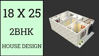 18 x 25 House Plan ll 450 Sqft Ghar Ka Naksha ll 18 x 25 House Design