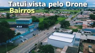 Drone sobrevoando vários bairros de Tatuí-SP 