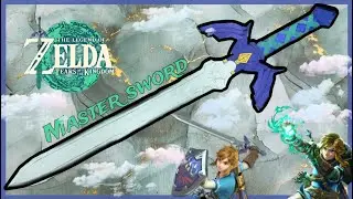 How to make legend of Zelda link’s master sword with paper | Papercraft master sword | paper sword |