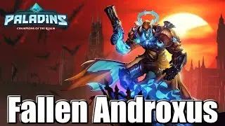 Paladins: New Androxus Skin - Fallen Androxus - Abilities & Voice Pack!