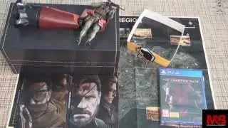 Распаковка Metal Gear Solid 5 The Phantom Pain Collector's Edition