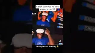 Speed searches up his own stream on VR