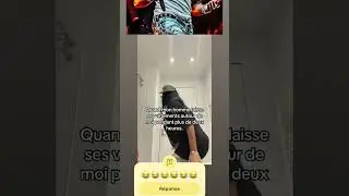 QUAND HIMRA LAISSE SES V&Ecirc;TEMENTS &Agrave; SA FEMME IVORIAN DOLL 😳😂 #himra #abidjan #cotedivoire #rap