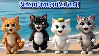 ANAK KUCING MEONG MEONG ~ Lagu Anak Anak Balita ~ Kucing Lucu