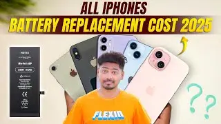 All iPhones Battery Problems & Replacement Cost in 2025 (India)