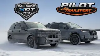 New Hyundai Palisade XRT Pro Better Than Honda Pilot TrailSport? The 50K 3Row Off Roader Battle!