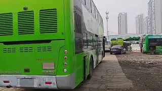 Very good Yutong double-decker bus