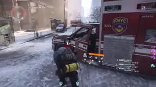 The Division hijack extraction rope.