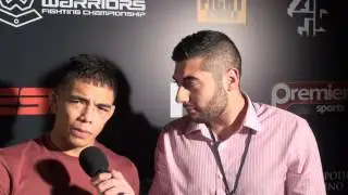 Ronnie Mann Post-Fight Interview Cage Warriors 73
