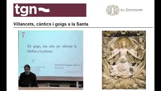 #CulturaEsSegura..Dr.Antonio Ezquerro. Els goigs, una eina per afermar la fidelitat a la patrona.