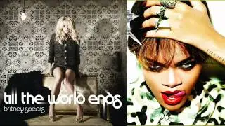 Britney Spears vs Rihanna-We found love vs You da one(Till the world ends Remix)DJBackdrop Mashup