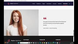 School Website with code24