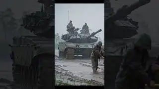 US Army Rainy Forest Rescue Mission with Tank | Cinematic Military Operation #rescue #forest #army