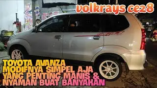 modif toyota avanza pakai velg volkrays ce28 ban semislick accelera 651