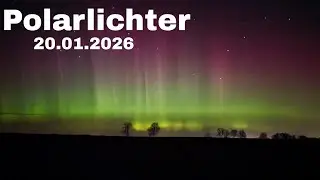 Polarlichter &uuml;ber Mecklenburg-Vorpommern 
