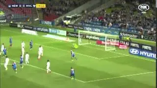 Relive David Carney's stunning Friday night strike for Newcastle Jets against Melbourne