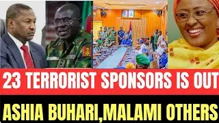 The RED DONE List: Exposing Nigeria's Terrorist Sponsors malami, ashia Buhari & others 