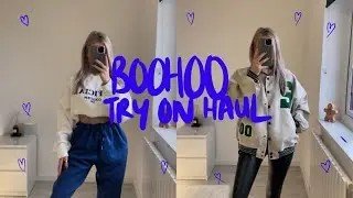 BOOHOO NEW IN WINTER OUTFITS TRY ON HAUL 🖤