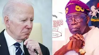 Breaking!!! President Joe Biden cancelled plan meeting with Tinibu over scandals