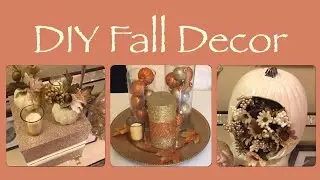 DIY Fall Decor Centerpieces